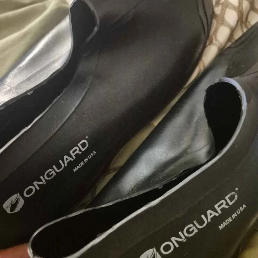 Onguard Black Plastic Waterproof Overshoe - Extra Large